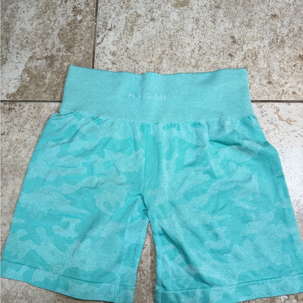 NVGTN Aqua Athletic Shorts